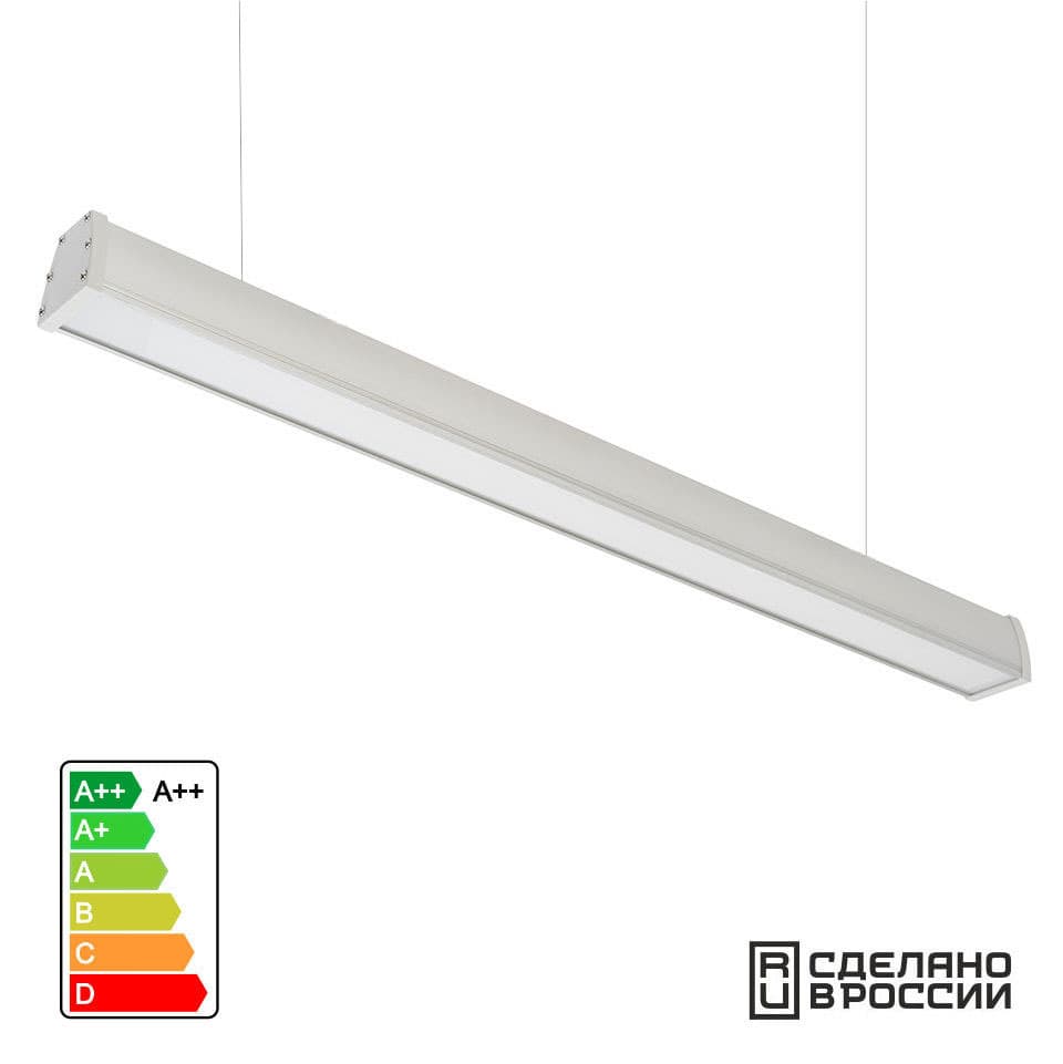 Светильник светодиодный Линейный 36Вт 1000х77х73мм IP65